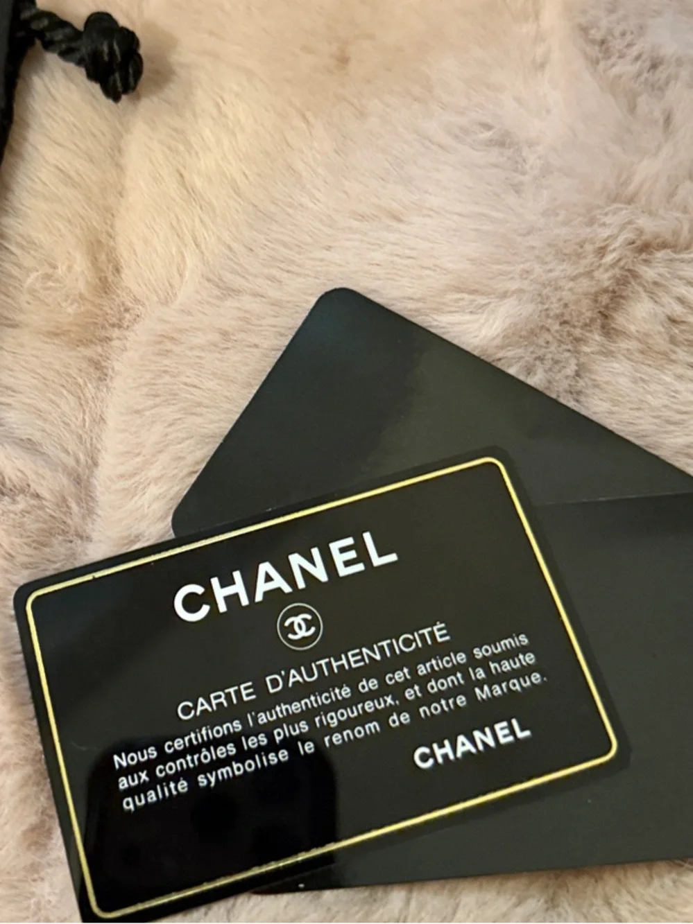 Pristine CHANEL Orange Patent Leather Card Case with Embossed CC and COA